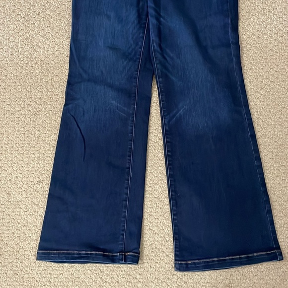 LANE BRYANT NWT Size 16 Pull-On High Rise Boot Jean Dark Wash Boot Pants Denim - Picture 10 of 15